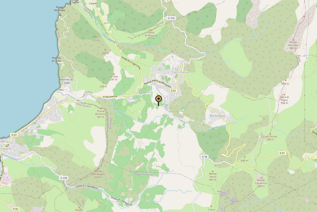 Localisation du domaine — © les contributeurs d'OpenStreetMap